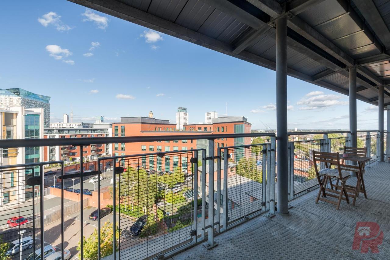 Birmingham City Apartment Skyline Views - Free Parking & Balcony Kültér fotó